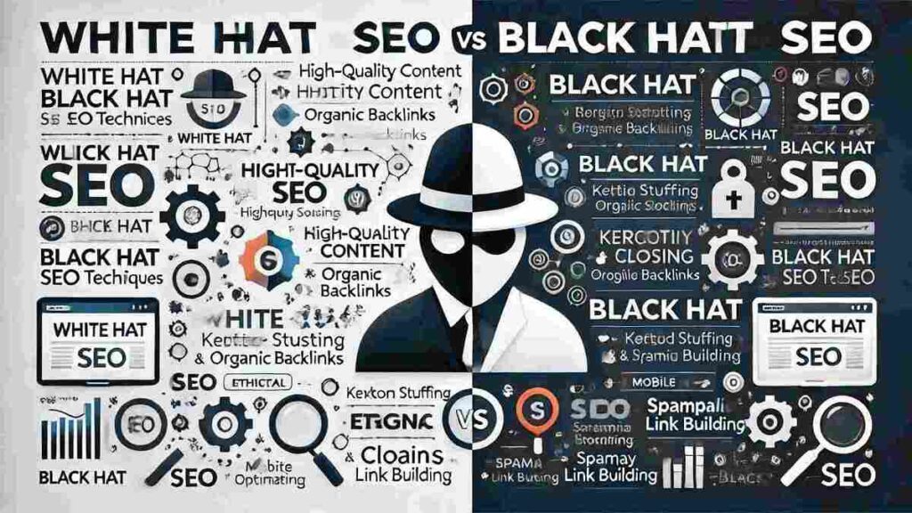 White hat vs Black hat SEO techniques